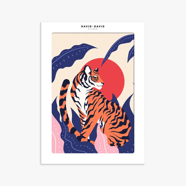 Wild Stripes Art Print