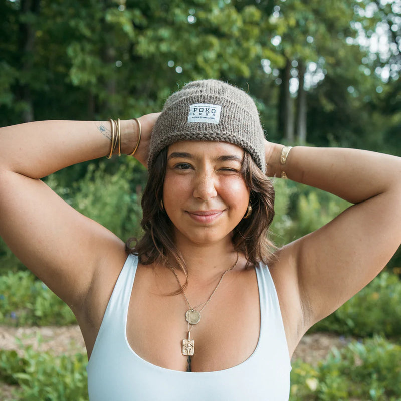 Alpaca Fisherman Hat - Mushroom