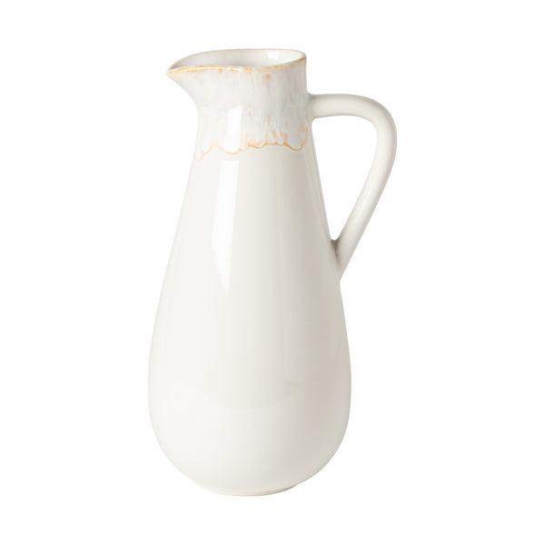 Taormina White Pitcher