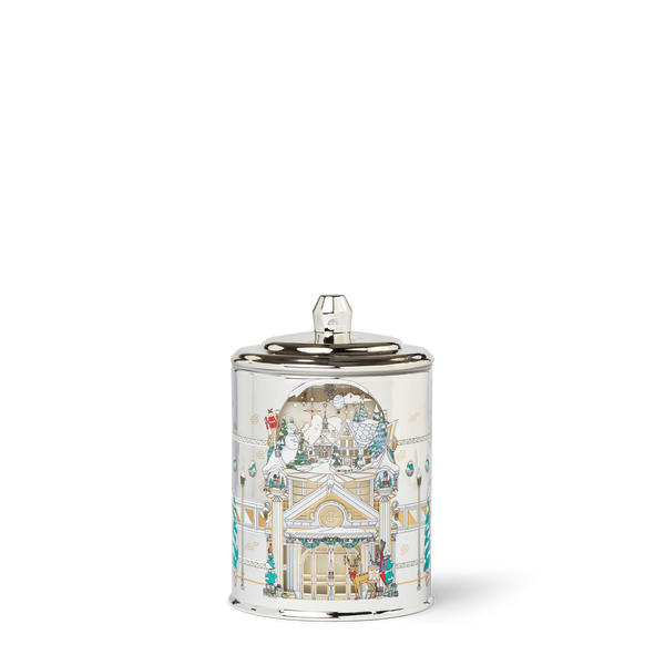 White Christmas Candle