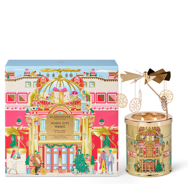Limited edition Music City Magic Peony Rose & Leather