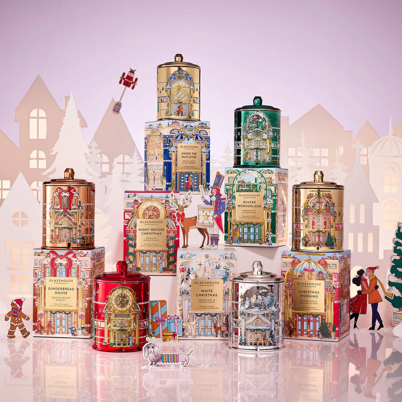 Gingerbread House Candle