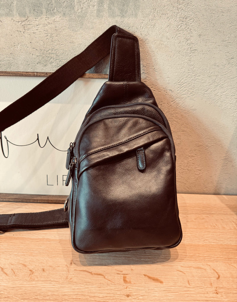 Sling & Belt Bag Black