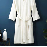 Classic White Waffle Robe