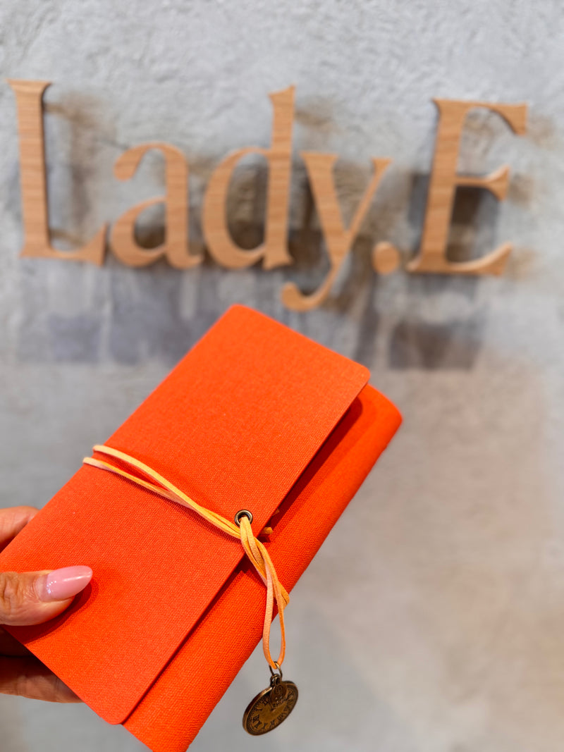 Personalized leather notebook