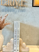 BOOKENDS SET/2 CEMENT