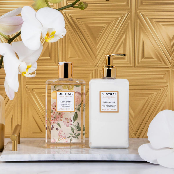 LUXE SILK BODY LOTION  FLORA CASSIS