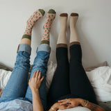 Mushroom Meadow Pima Socks