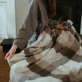 Blanket - Large Throw - Walnut Check