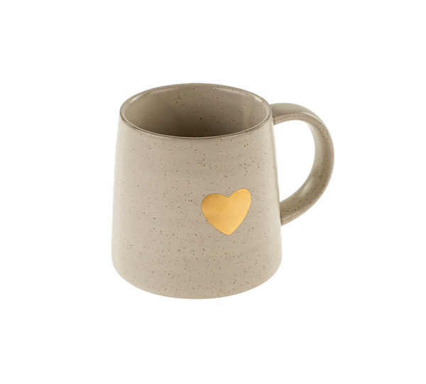 Sweet Heart Mug, Gold