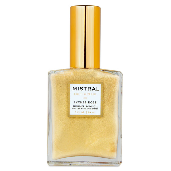Luxe Shimmer Body Oil Lychee Rose