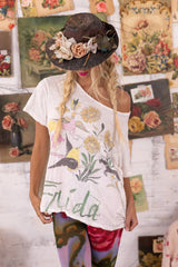 Flight Flowers Frida Tee