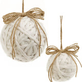 Chunky Yarn Ball Ornament