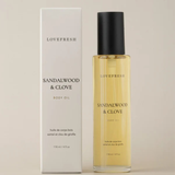 Body Oil Sandalwood & Clove