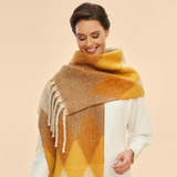 Lulu Cosy Scarf - Mustard Mix