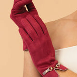 Kylie Gloves - Ruby