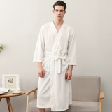 Classic White Waffle Robe