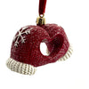 Frosted Heart Mittens Ornaments