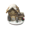 Snowy LED Log House