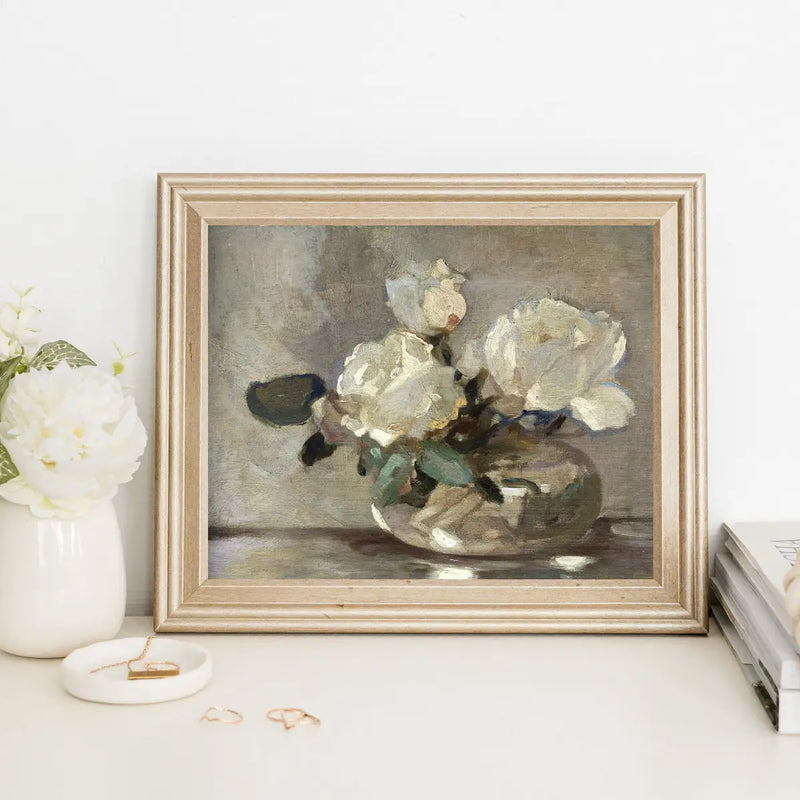 Vintage Bouquet Art Print 11x14