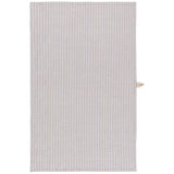 Dove Gray Stripe Linen-Cotton Dishtowel