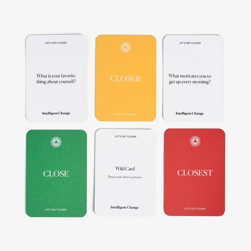 Get Closer Question Card Game - Bonding Conversation Starter