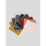 Storm Blue organic cotton canvas small pouch