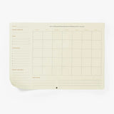 Productivity Planner Monthly Desk Pad Calendar - Mindfulness
