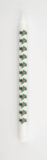 Candle Berries Advent Pillar