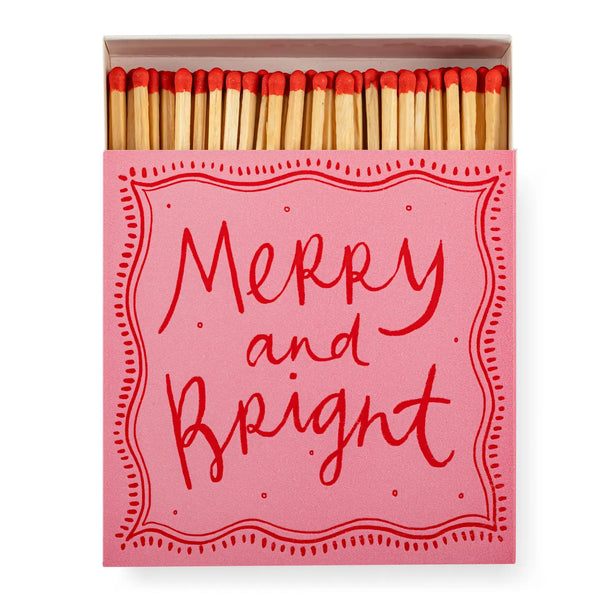 Merry & Bright | Christmas Safety Matches🎄