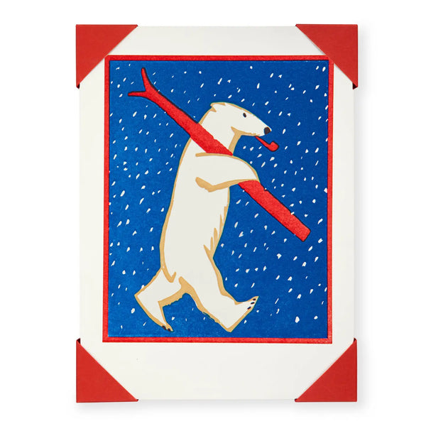Polar Bear | Notelet Christmas Card (5-Pack)