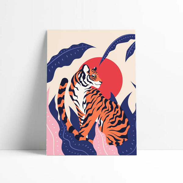 Wild Stripes Art Print