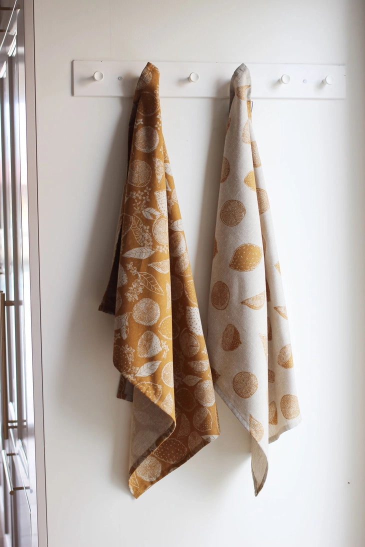 Marmalade Tea Towel Set of 2 Yellow