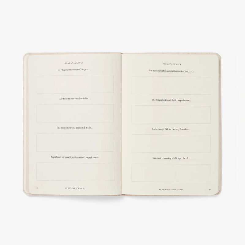 Best Year Journal Essential Green | New Year Goal Setting