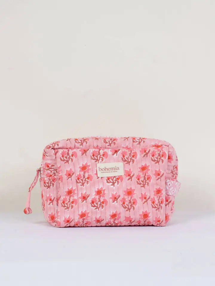 Posie Washbag, Vintage Pink