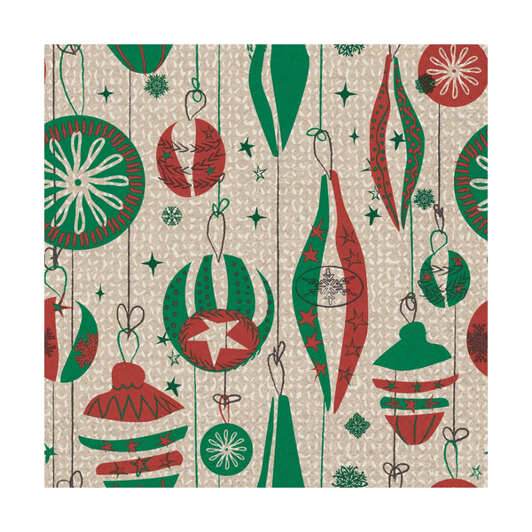 Hanging baubles - Naturals Lunch Napkin
