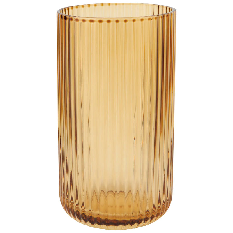 Amber 17oz Tall Fluted Tumbler