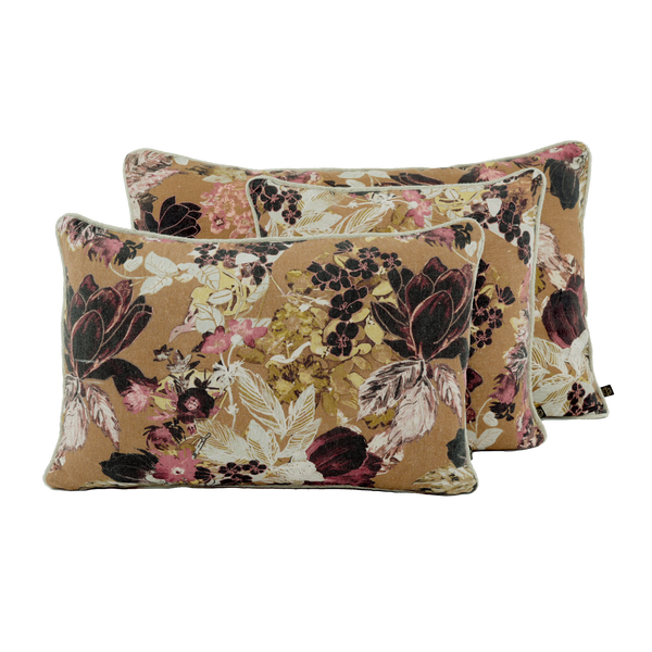 SIENNE GOLD CUSHION 18X18