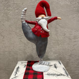 Yoga Santa Right Leg Stand