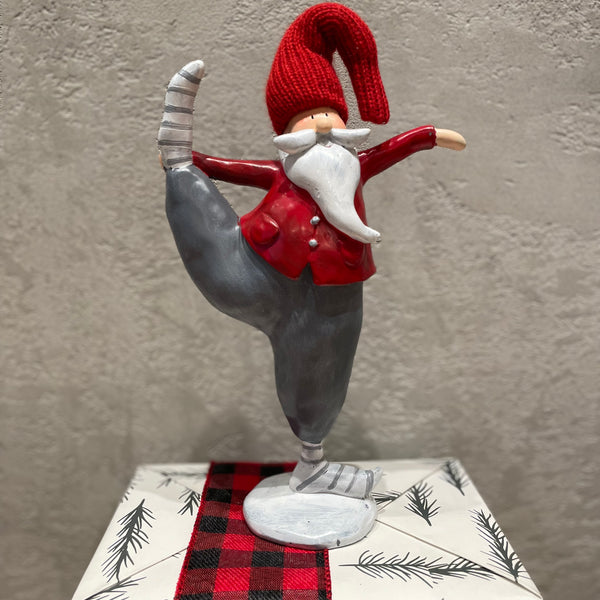 Yoga Santa Left Leg Stand