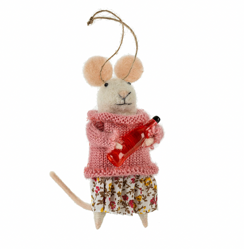 Countryside Carla Mouse Ornament