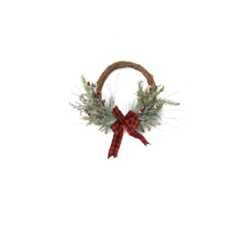 Wreath w/ Pine n Bow